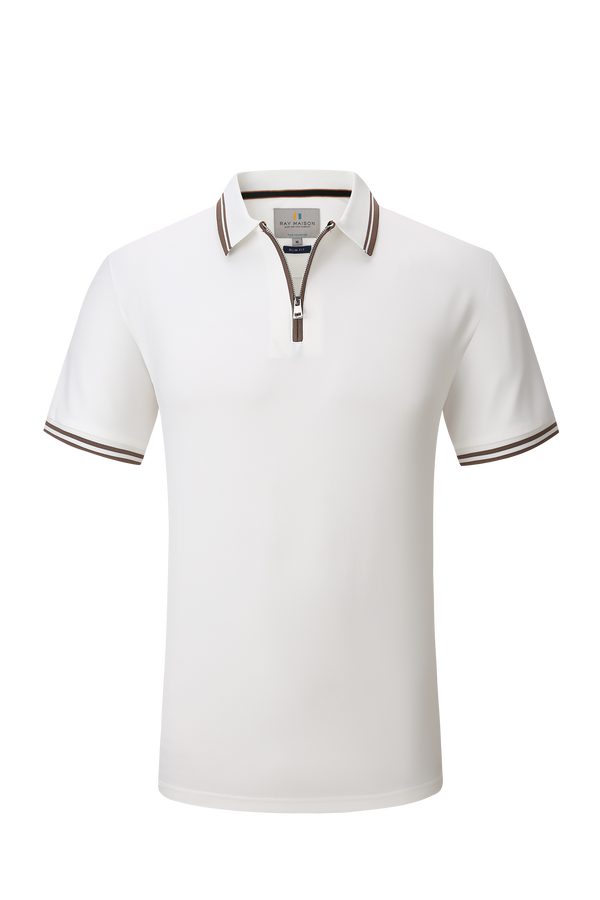 SOFT TOUCH POLO - ZIP