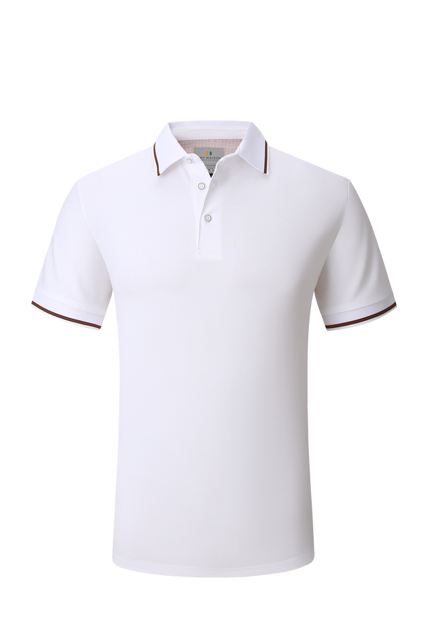 MICRO PIQUE POLO- Button