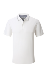 Cotton Stretch Polo - Button