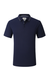 Cotton Stretch Polo - Button