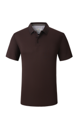 Cotton Stretch Polo - Button